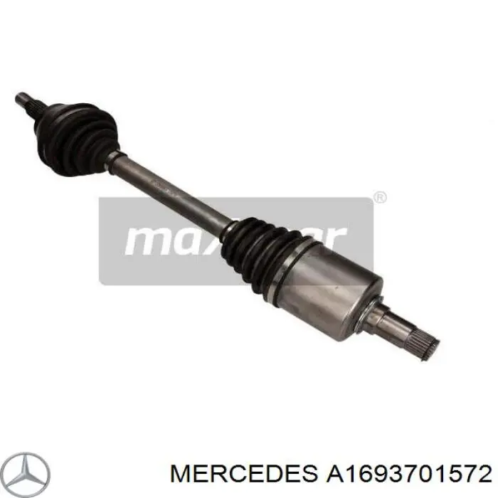 Comprar 1693706372 Mercedes Semieje delantero izquierdo