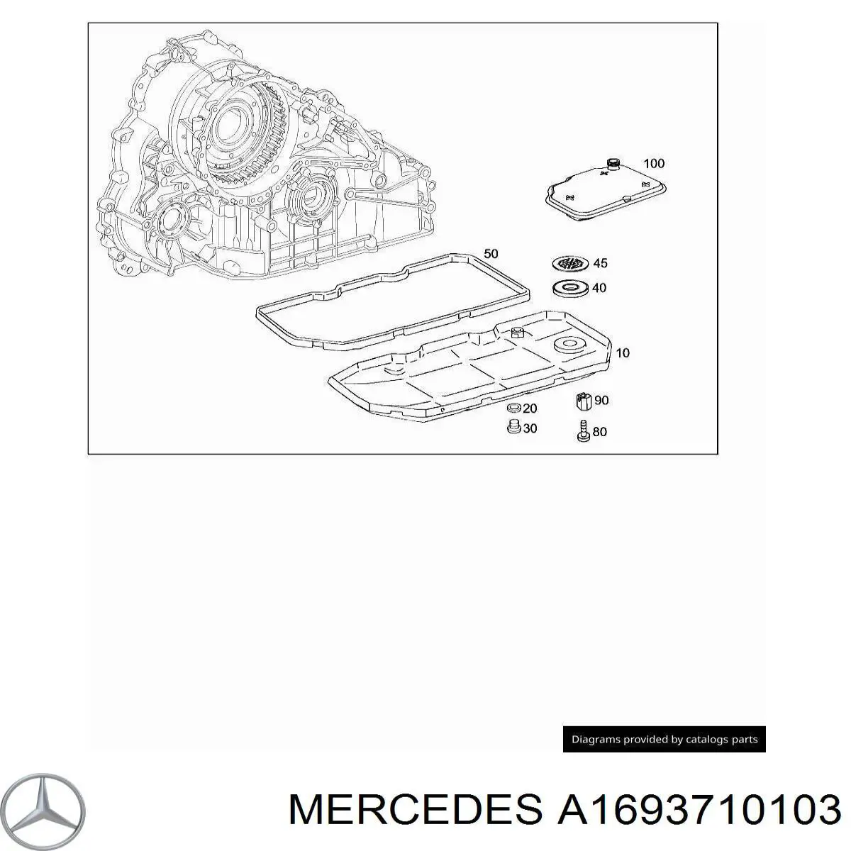 A1693710003 Mercedes Imán de la transmisión automática