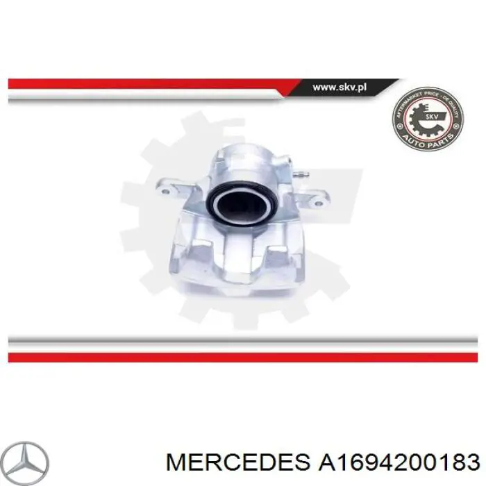 A1694200183 Mercedes Pinza de freno delantera izquierda