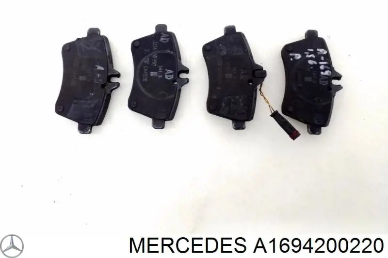 Comprar A1694200220 Mercedes Pastillas delanteras de freno