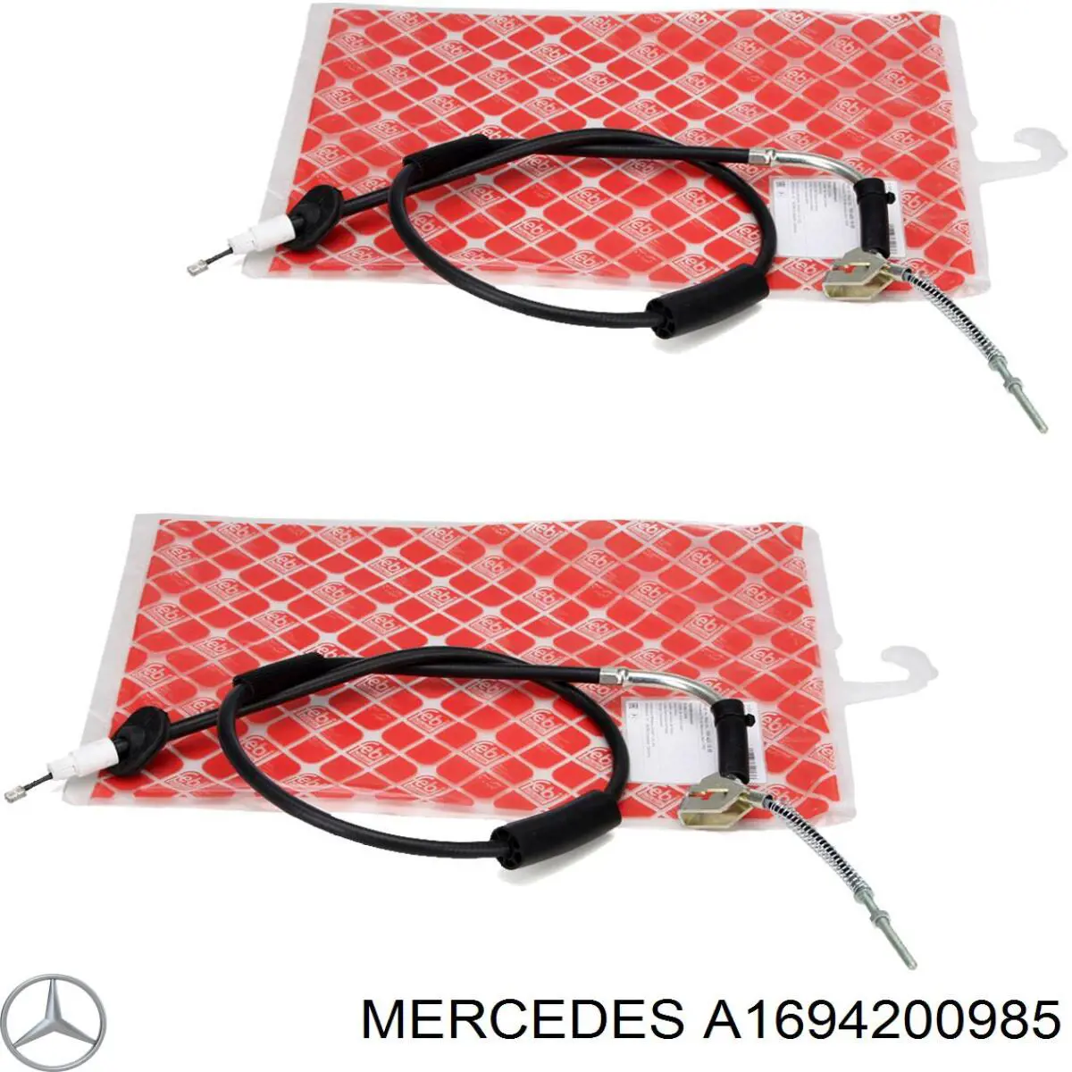 A1694200985 Mercedes cable de freno de mano delantero