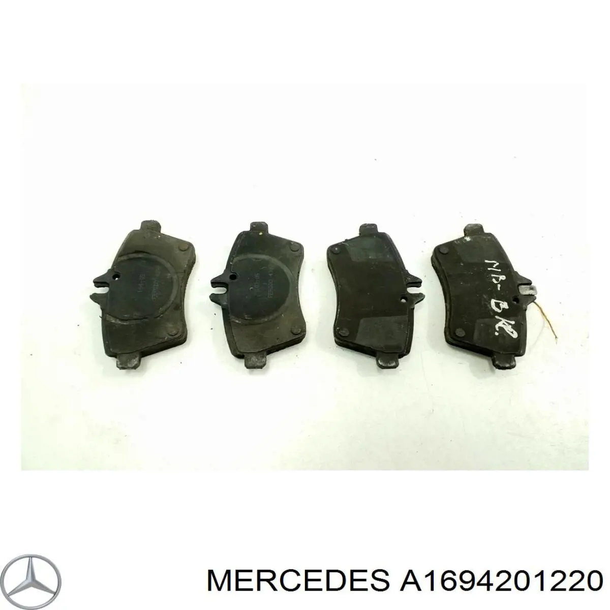 Comprar A1694201220 Mercedes Pastillas delanteras de freno