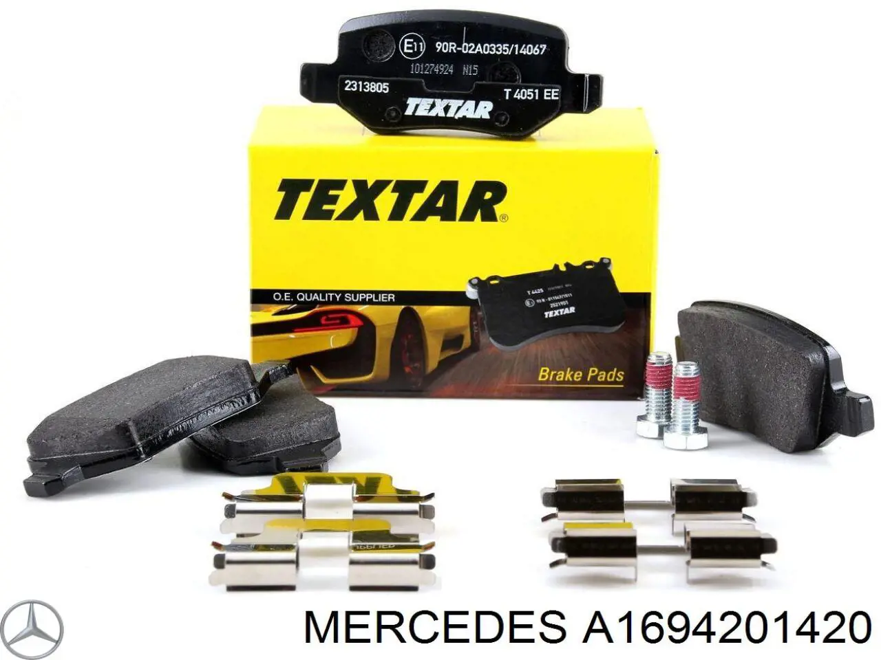 Pastillas traseras Mercedes A1694201420