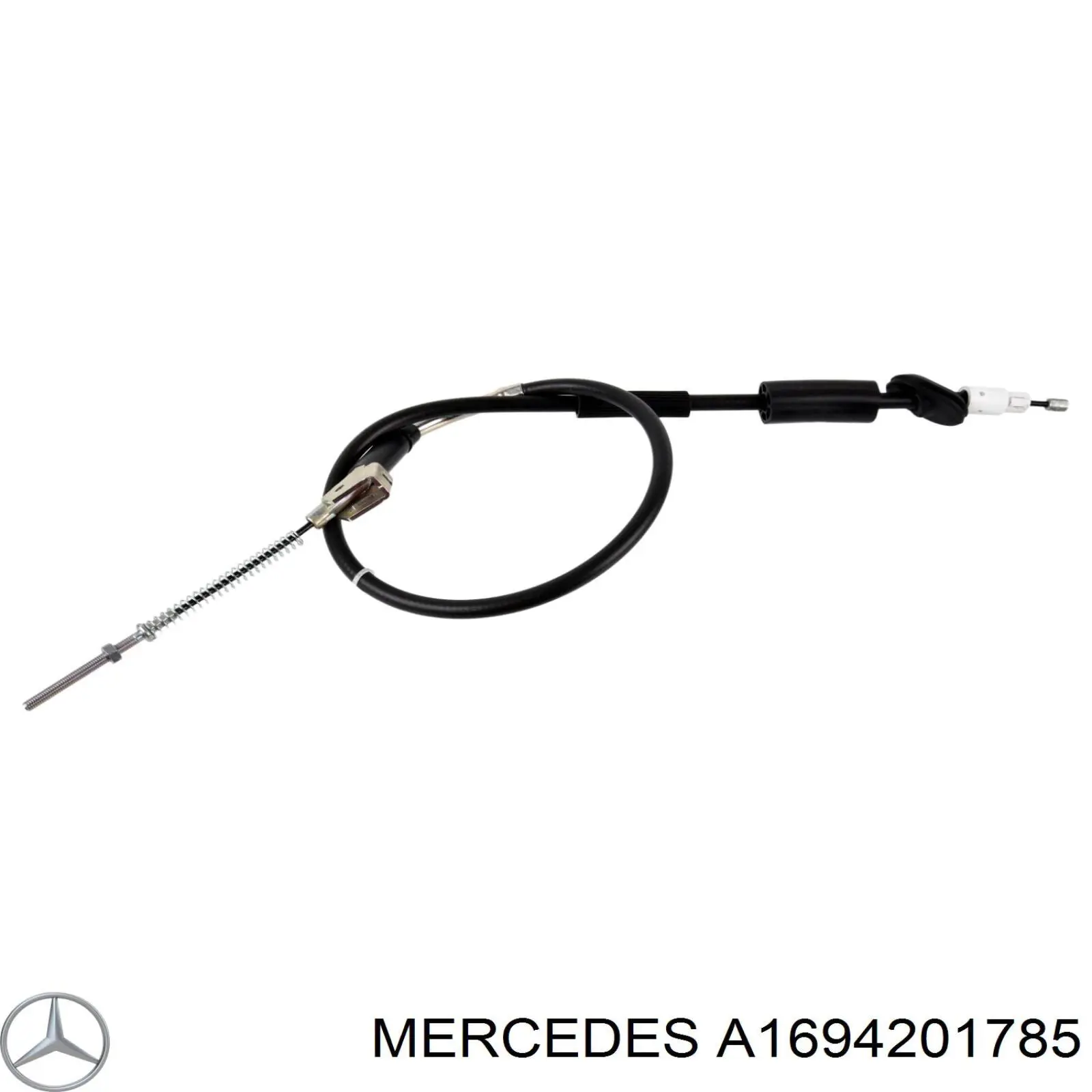 1694200085 Mercedes cable de freno de mano delantero