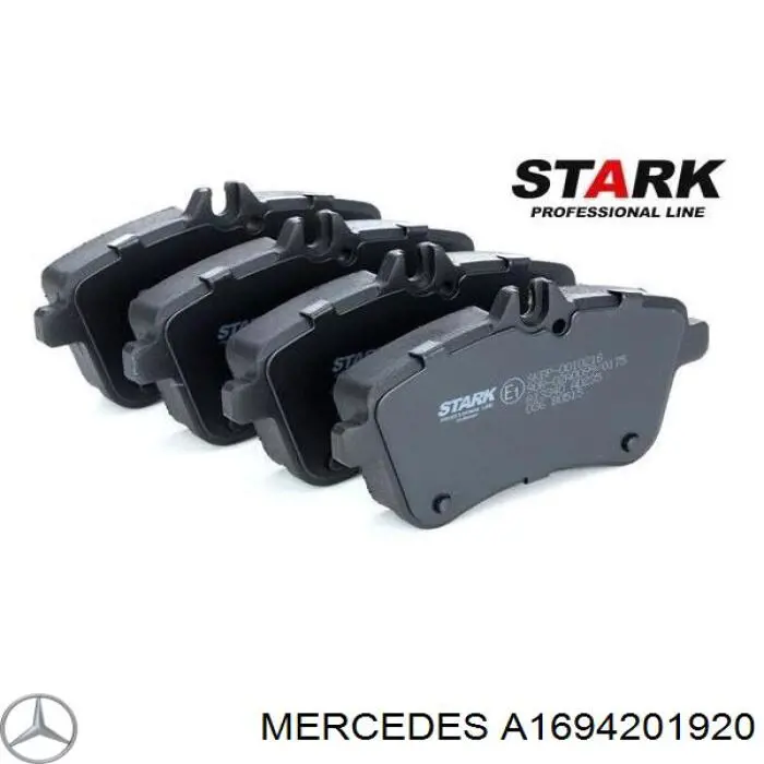 Pastillas freno delanteras Mercedes A1694201920 precio, desde 28,70 EUR