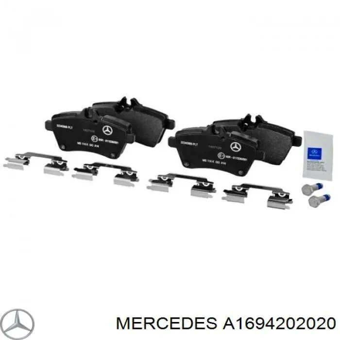 Comprar A1694202020 Mercedes Pastillas delanteras de freno