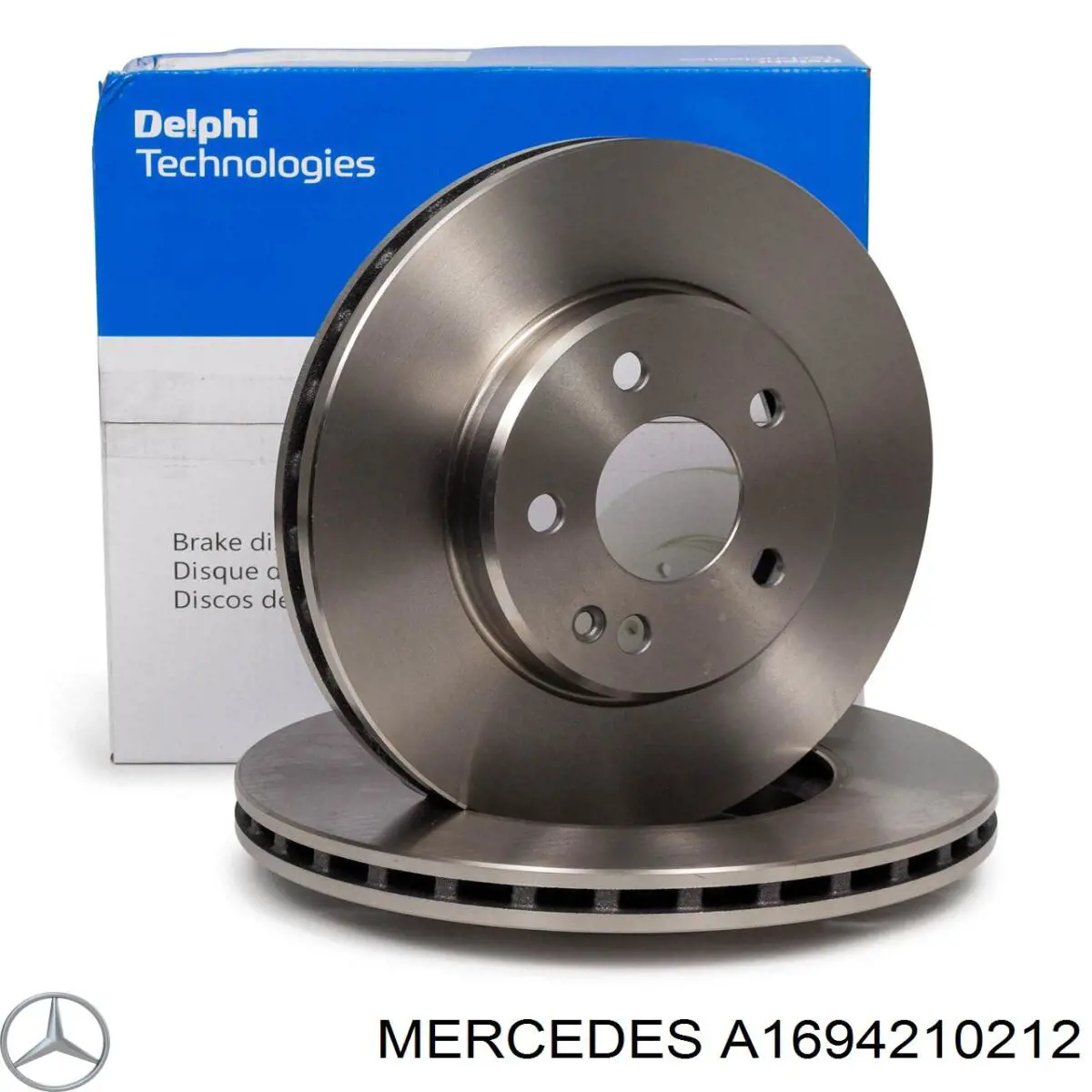 Comprar A1694210212 Mercedes Freno de disco delantero