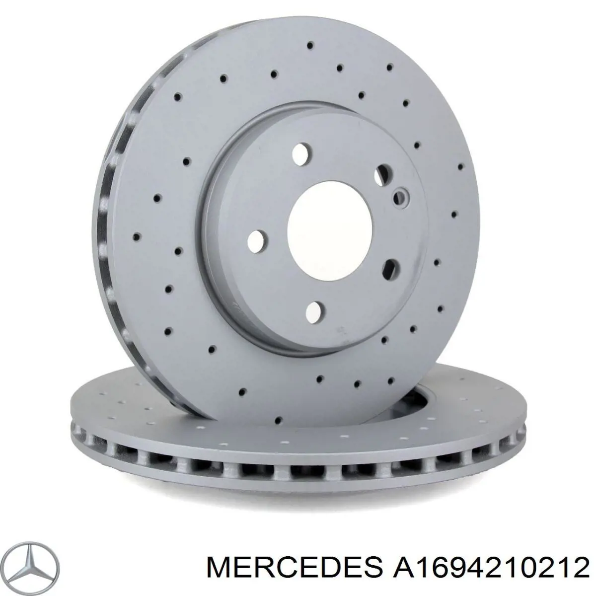 Disco de freno A1694210212 Mercedes