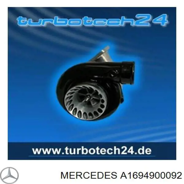 A1694900092 Mercedes filtro hollín/partículas, sistema escape