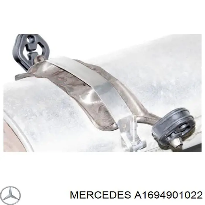 Comprar A1694901022 Mercedes Silenciador central