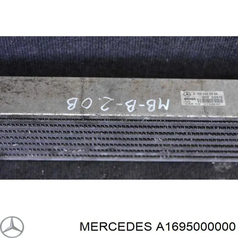 A1695000000 Mercedes intercooler