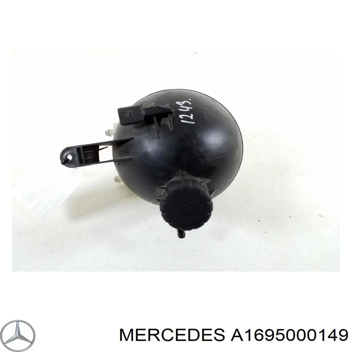 A1695000149 Mercedes vaso de expansión, refrigerante