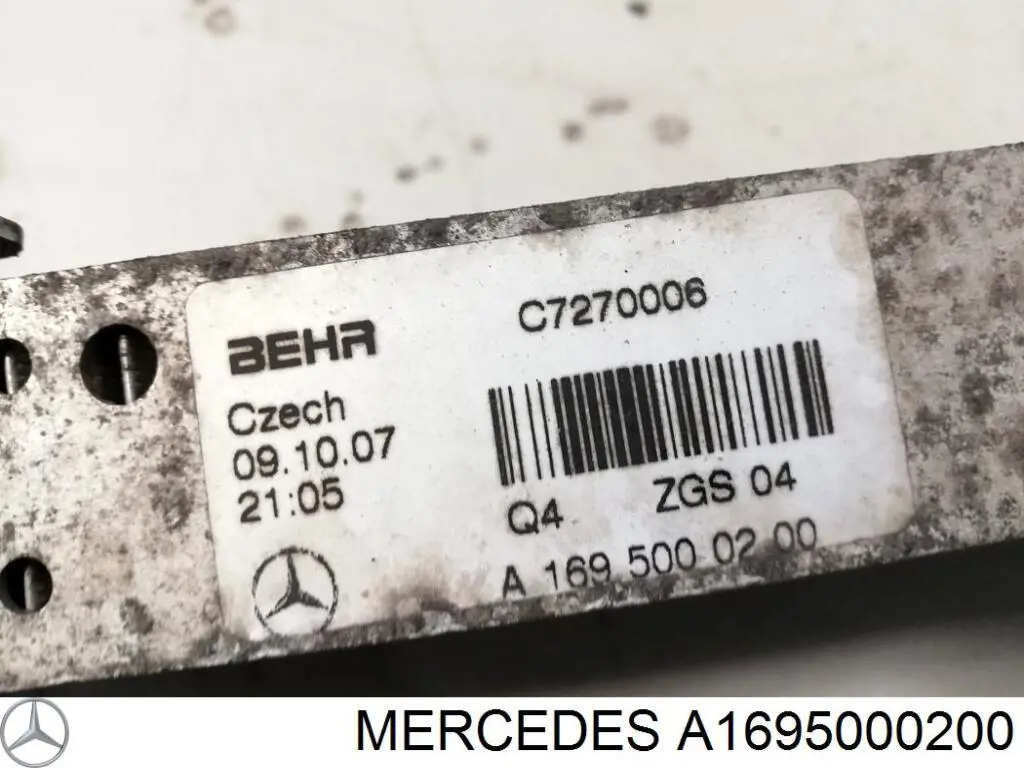 Radiador de refrigeración de la transmisión Mercedes A1695000200 precio, desde 60,98 EUR