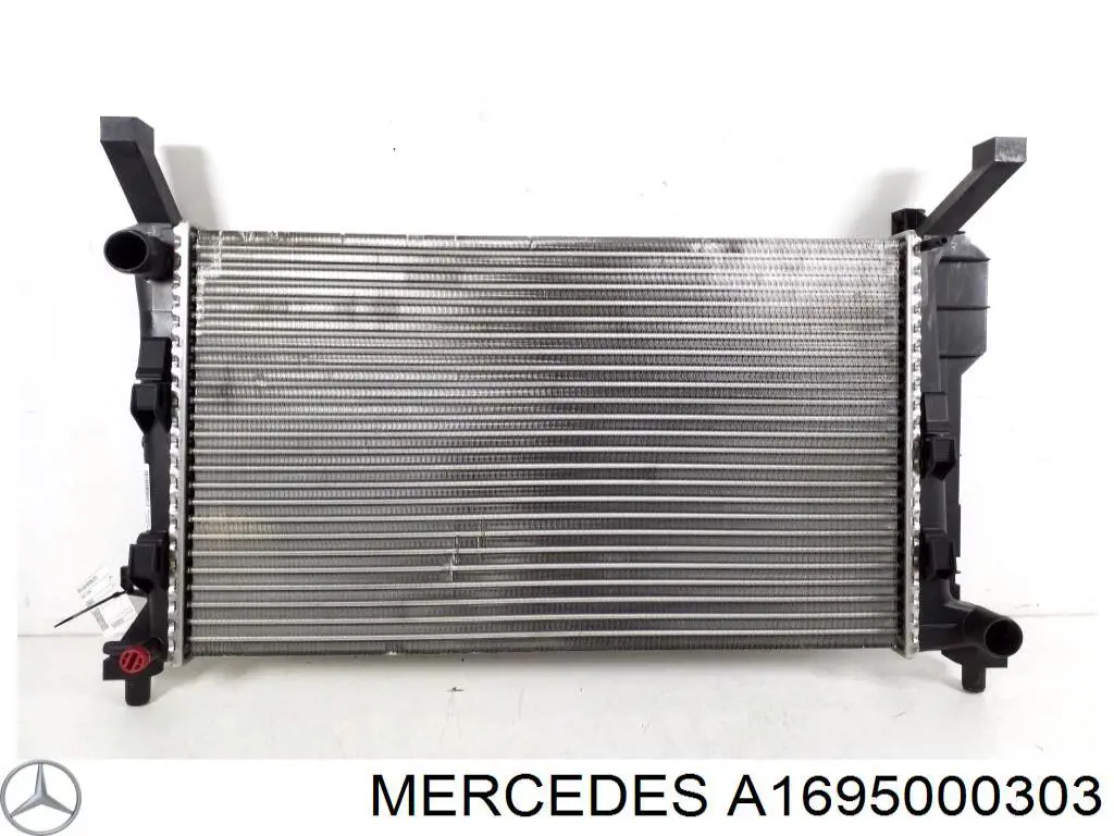 A1695000303 Mercedes radiador refrigeración del motor