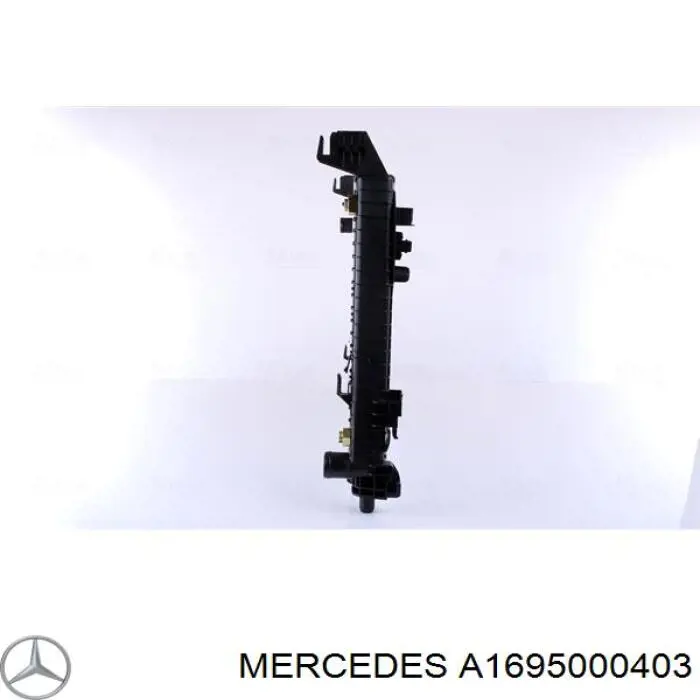 A1695000403 Mercedes radiador refrigeración del motor