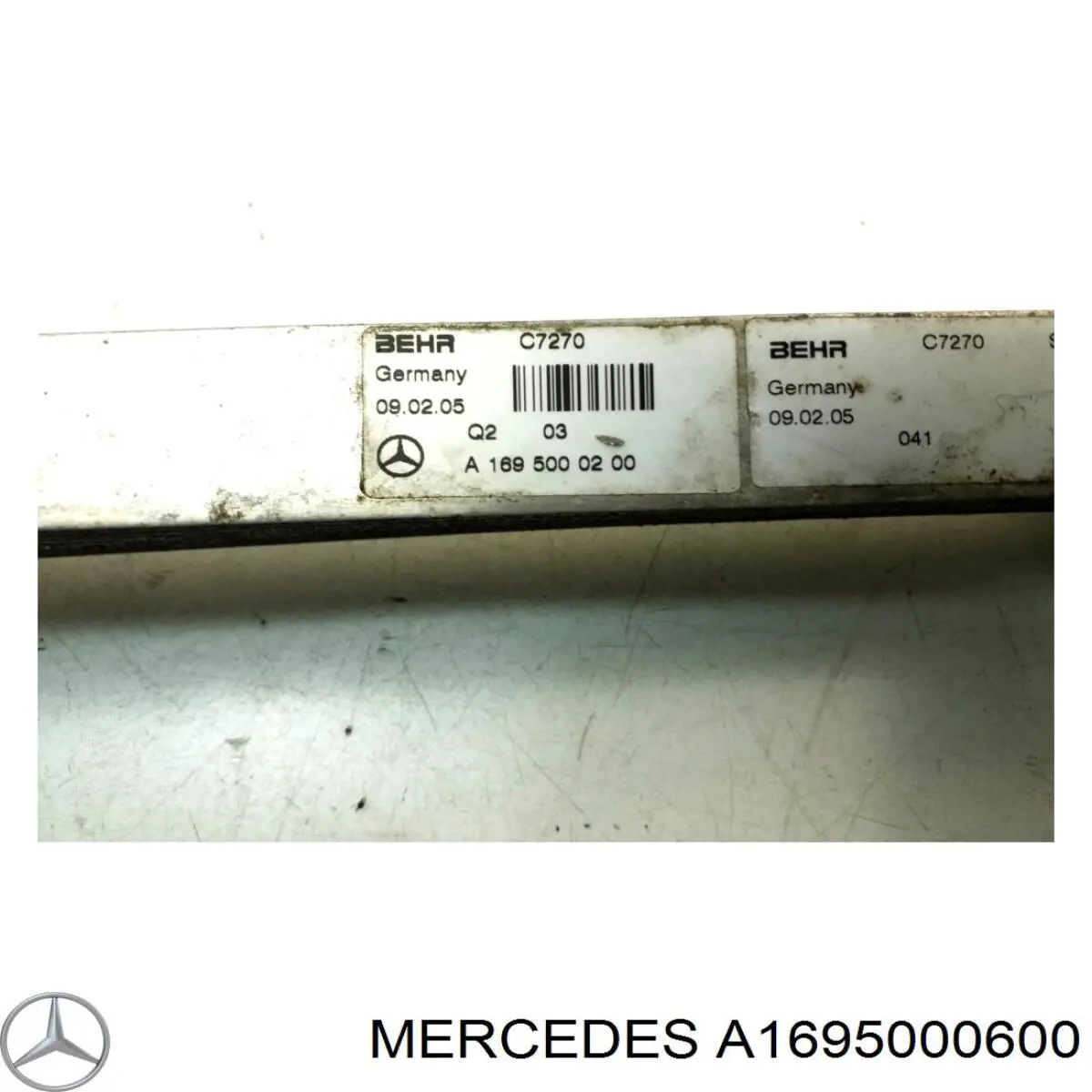 Radiador de refrigeración de la transmisión Mercedes A1695000600 precio, desde 81,31 EUR