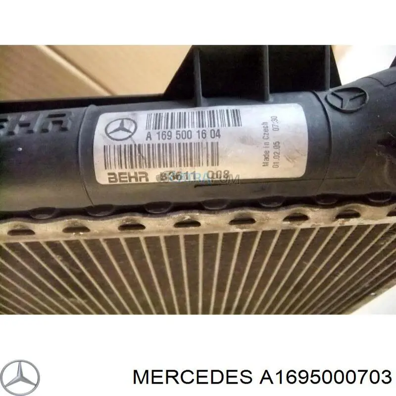 Comprar A1695000703 Mercedes Radiador de auto