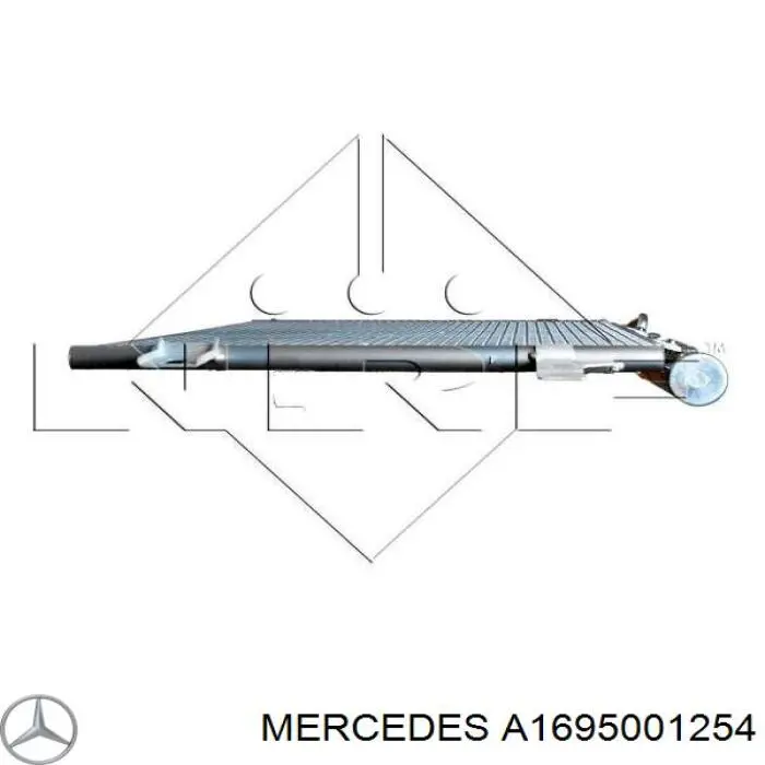 A1695001254 Mercedes condensador aire acondicionado