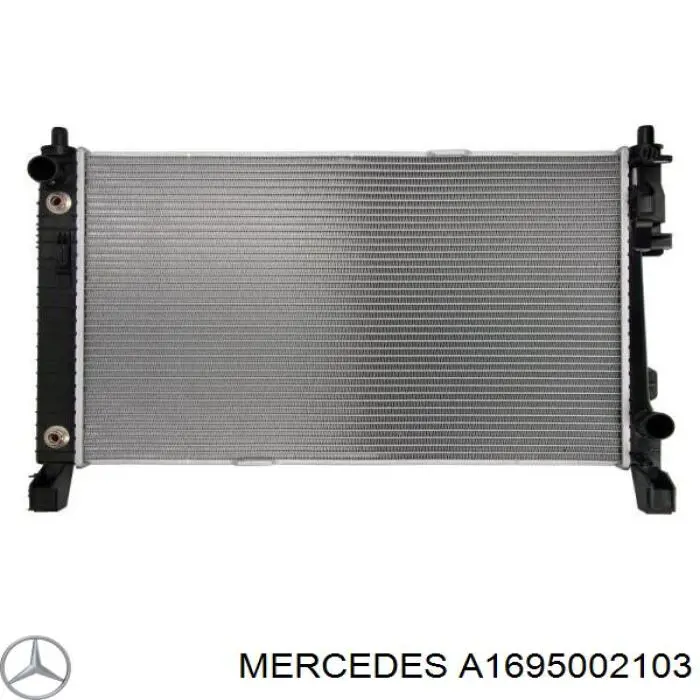 A1695002103 Mercedes radiador