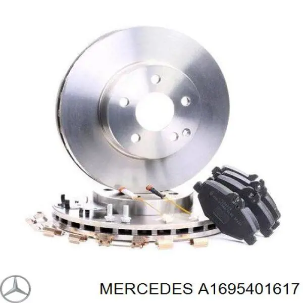 Comprar A1695401617 Mercedes Sensor de desgaste de las pastillas de freno delanteras