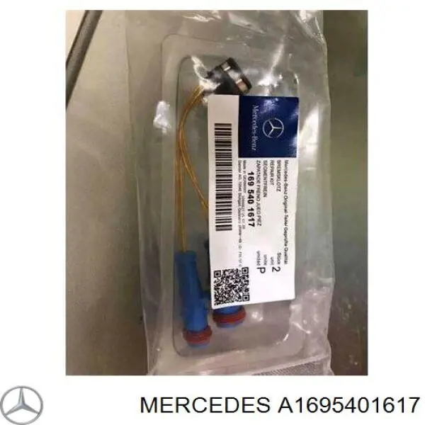 Sensor de desgaste de las pastillas de freno delanteras A1695401617 Mercedes