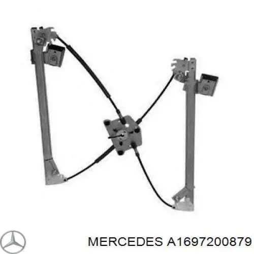 Mecanismo de elevalunas, puerta delantera derecha para Mercedes A (W169)