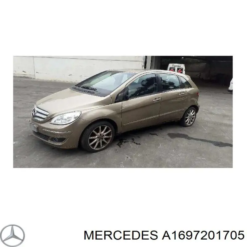 A1697201705 Mercedes puerta delantera izquierda