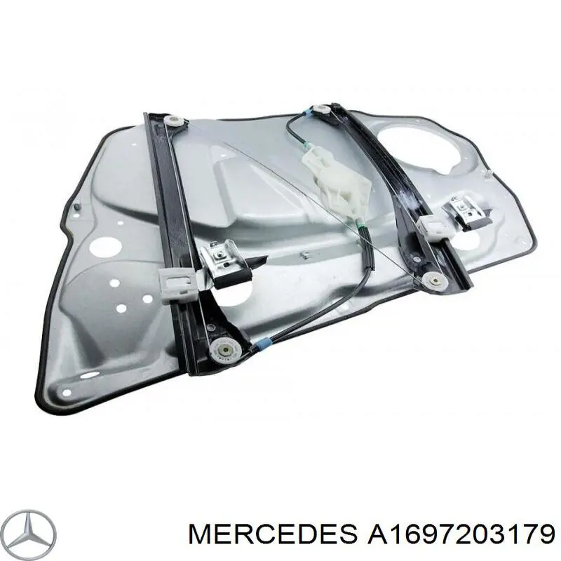 A1697203179 Mercedes mecanismo de elevalunas, puerta delantera izquierda