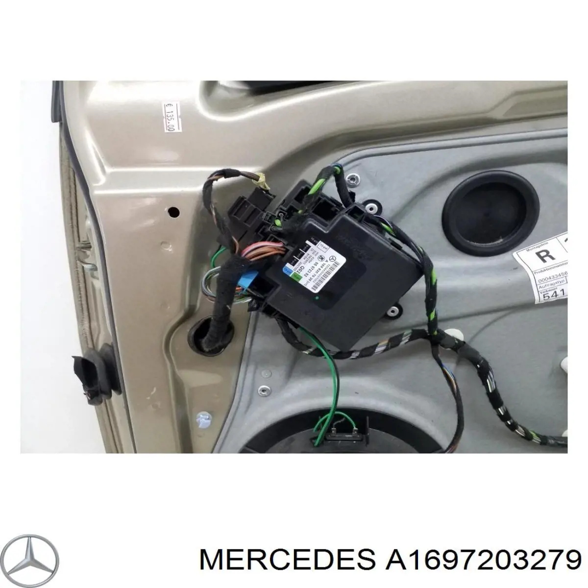 A1697203279 Mercedes Mecanismo levanta, puerta delantera derecha