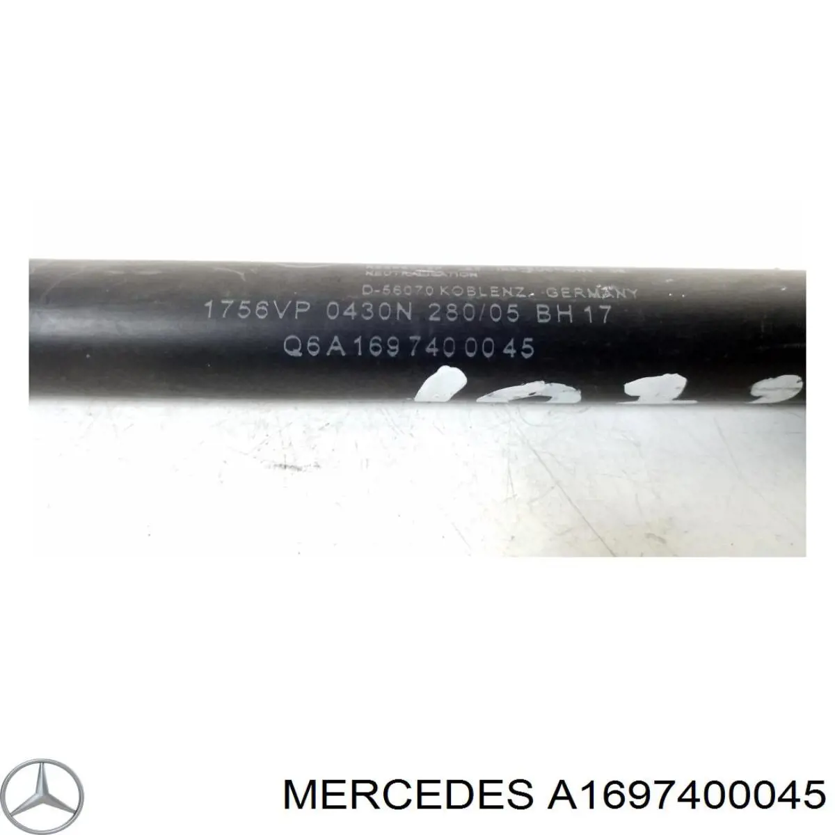 A1697400045 Mercedes Amortiguador de porton