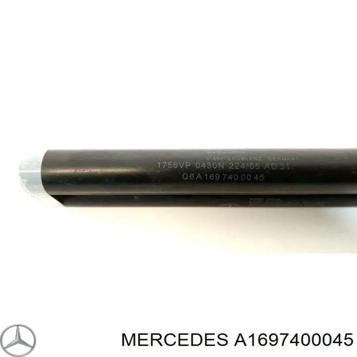 A1697400045 Mercedes amortiguador de maletero