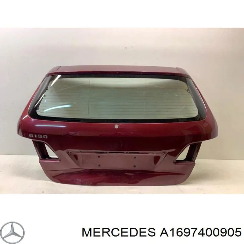 A1697400905 Mercedes puerta trasera de maletero (3/5a puerta trasera)