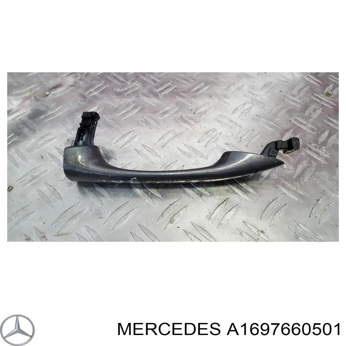 Comprar A1697660501 Mercedes Manija exterior izquierda de puerta delantera