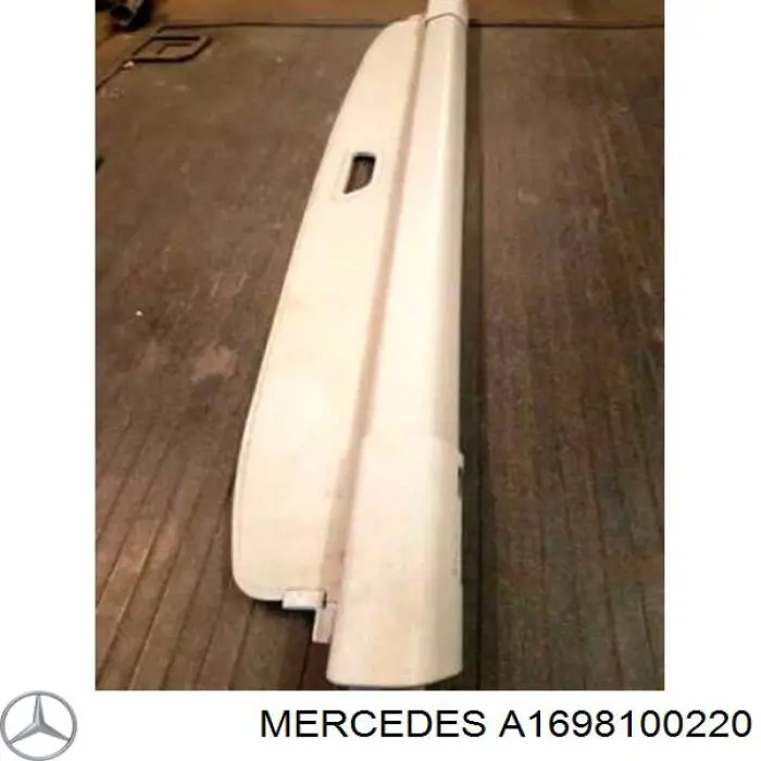 Cortina del compartimento de equipaje A1698100220 Mercedes