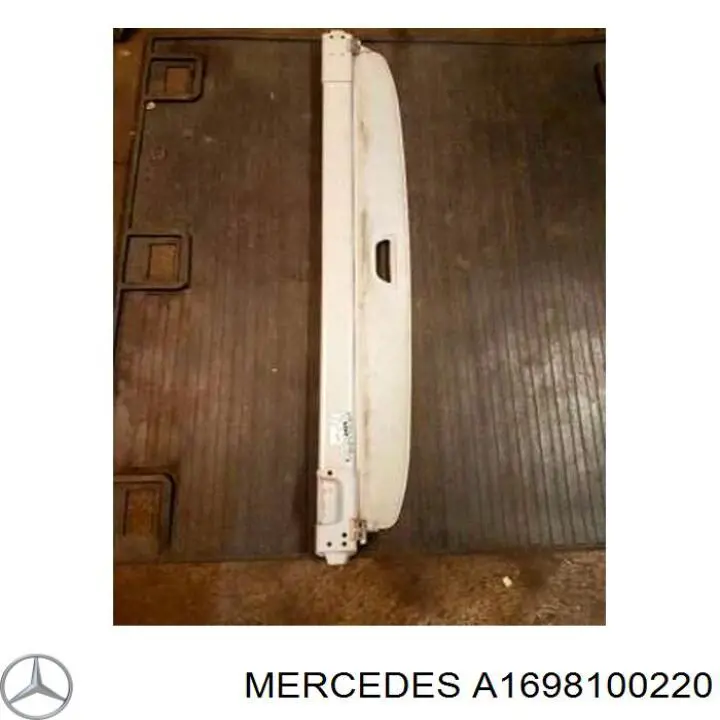 Cortina del compartimento de equipaje A1698100220 Mercedes