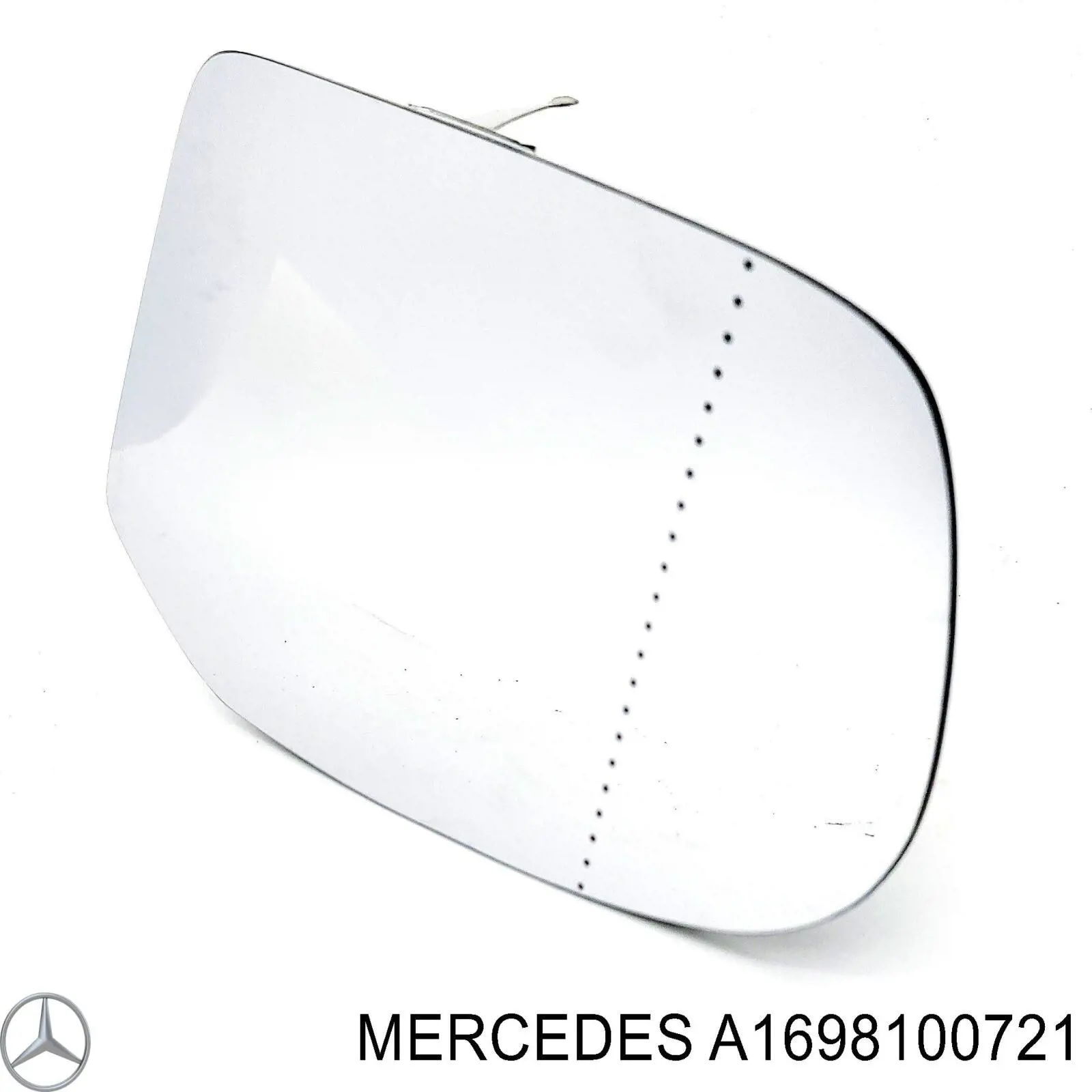 Comprar A1698100721 Mercedes Cristal de espejo retrovisor exterior izquierdo