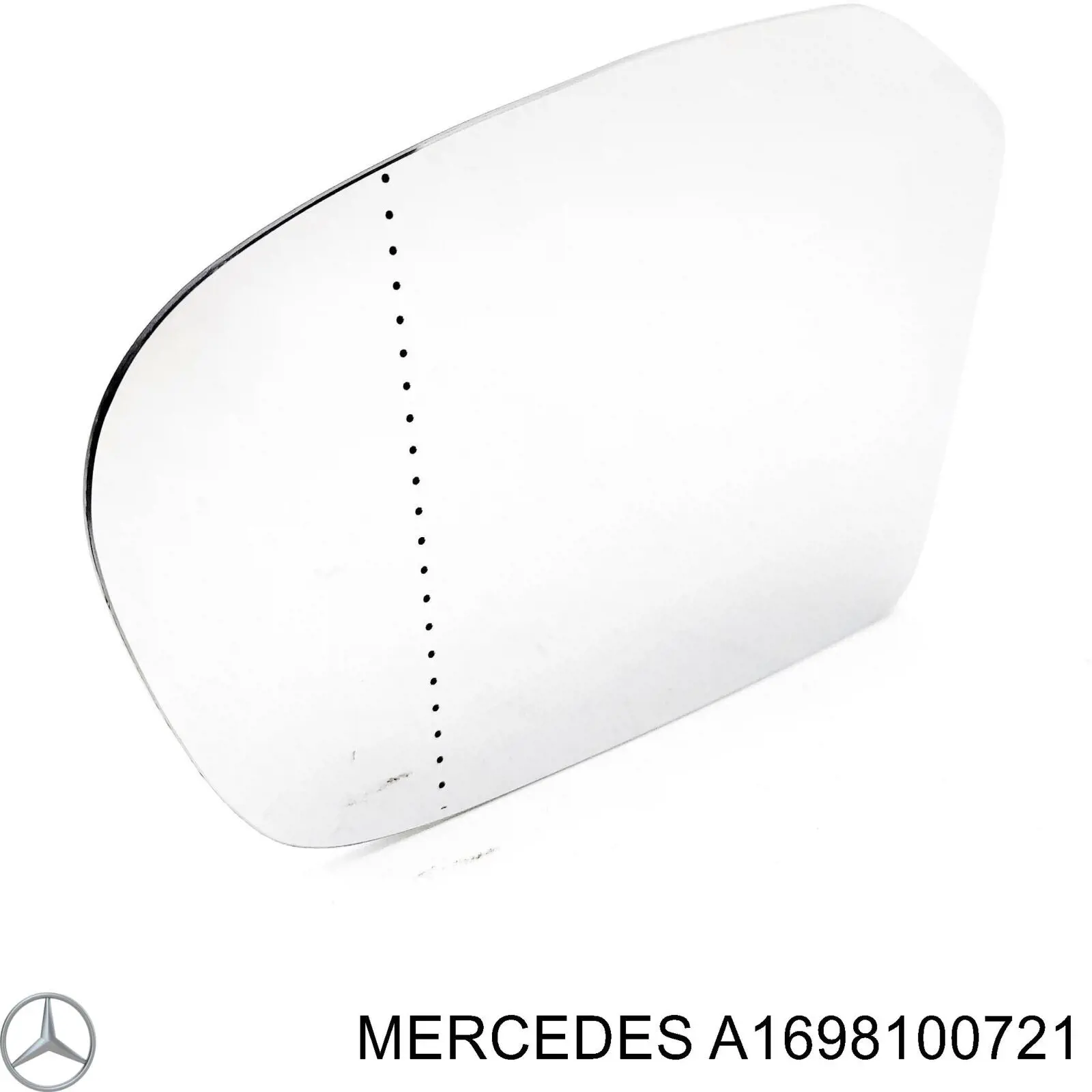 Cristal de espejo retrovisor exterior izquierdo Mercedes A1698100721 precio, desde 17,53 EUR