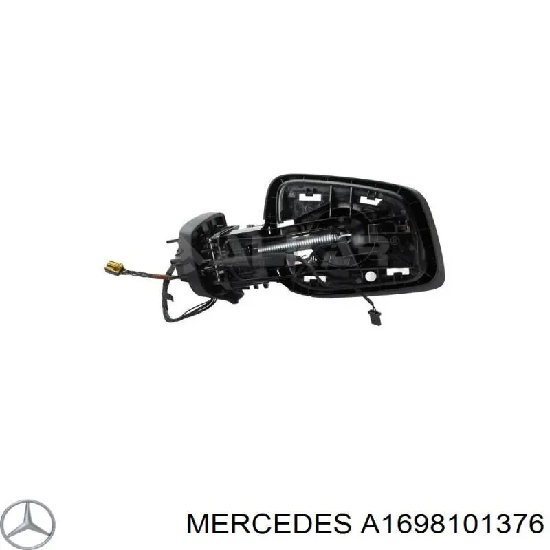 A1698101376 Mercedes espejo retrovisor izquierdo