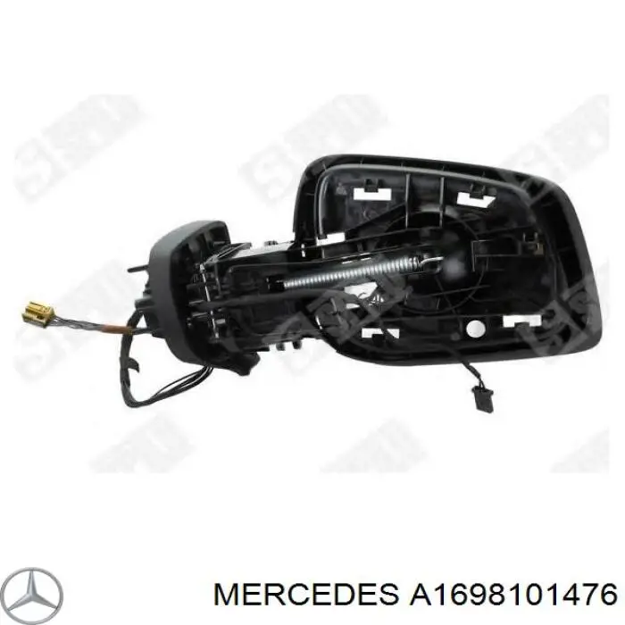 Espejo de retrovisor derecho 6330699 Alkar