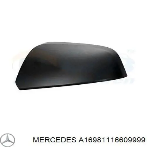 1698111660 Mercedes cubierta de espejo retrovisor derecho