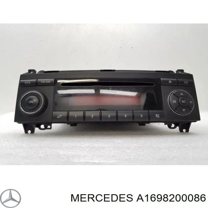 Comprar A1698200486 Mercedes Radio