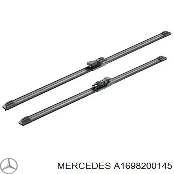 Escobilla del limpiaparabrisas del lado del pasajero Mercedes A1698200145 precio, desde 14,07 EUR