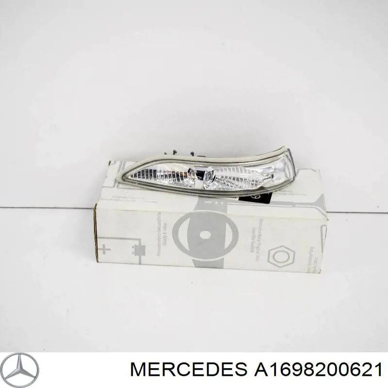 A1698200621 Mercedes luz intermitente de retrovisor exterior derecho