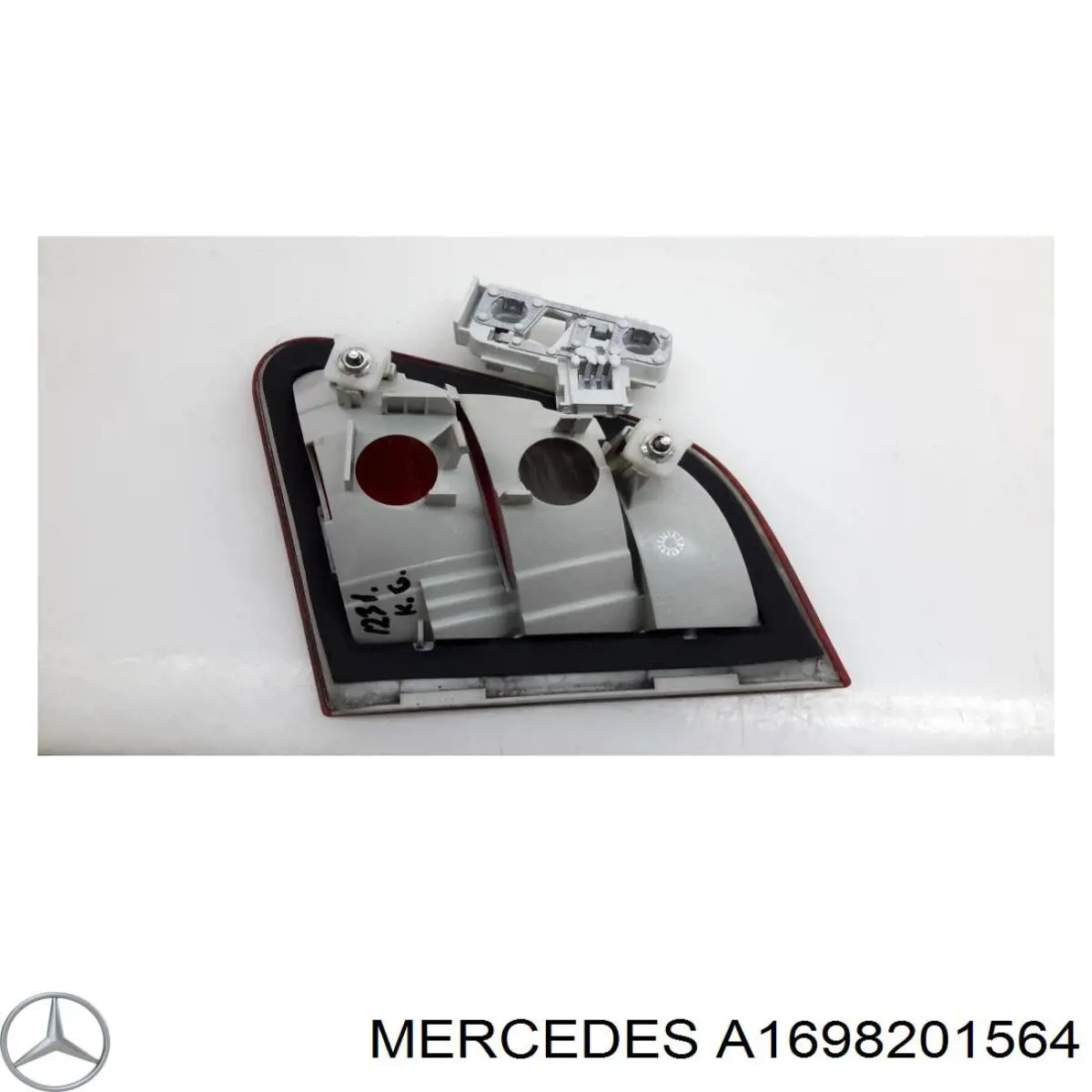 Piloto trasero interior izquierdo A1698201564 Mercedes