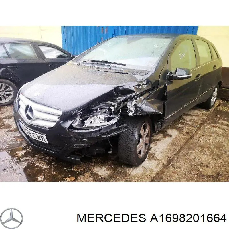 Piloto trasero interior derecho A1698201664 Mercedes