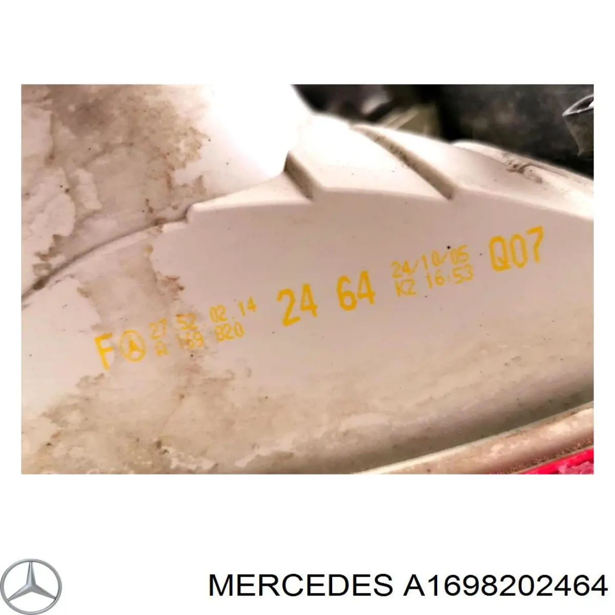 Piloto trasero exterior derecho Mercedes A1698202464 precio, desde 78,41 EUR