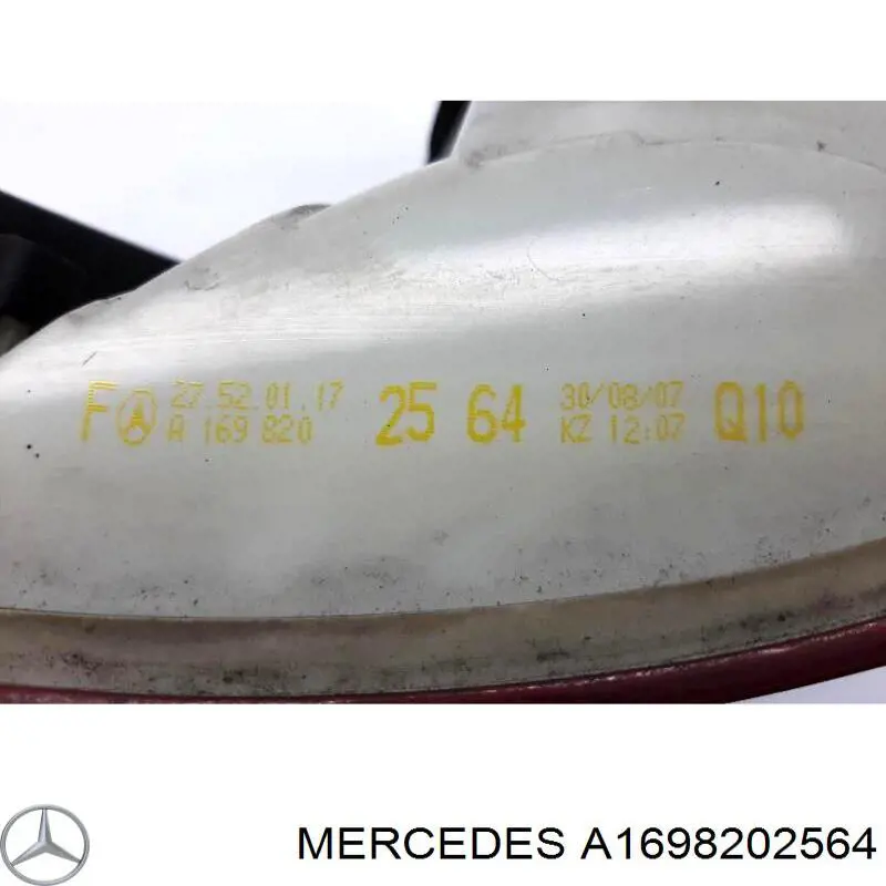 Comprar A1698202564 Mercedes Piloto trasero exterior izquierdo