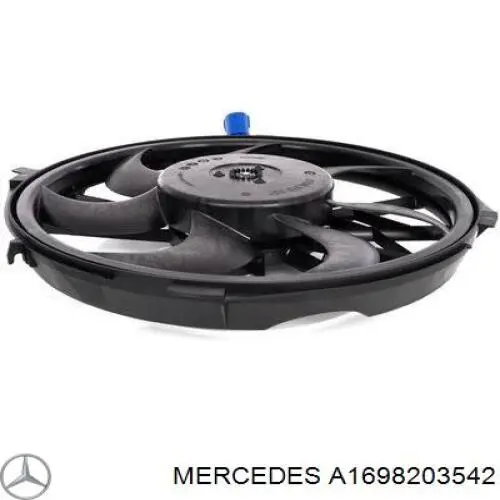 A1698203542 Mercedes ventilador del motor