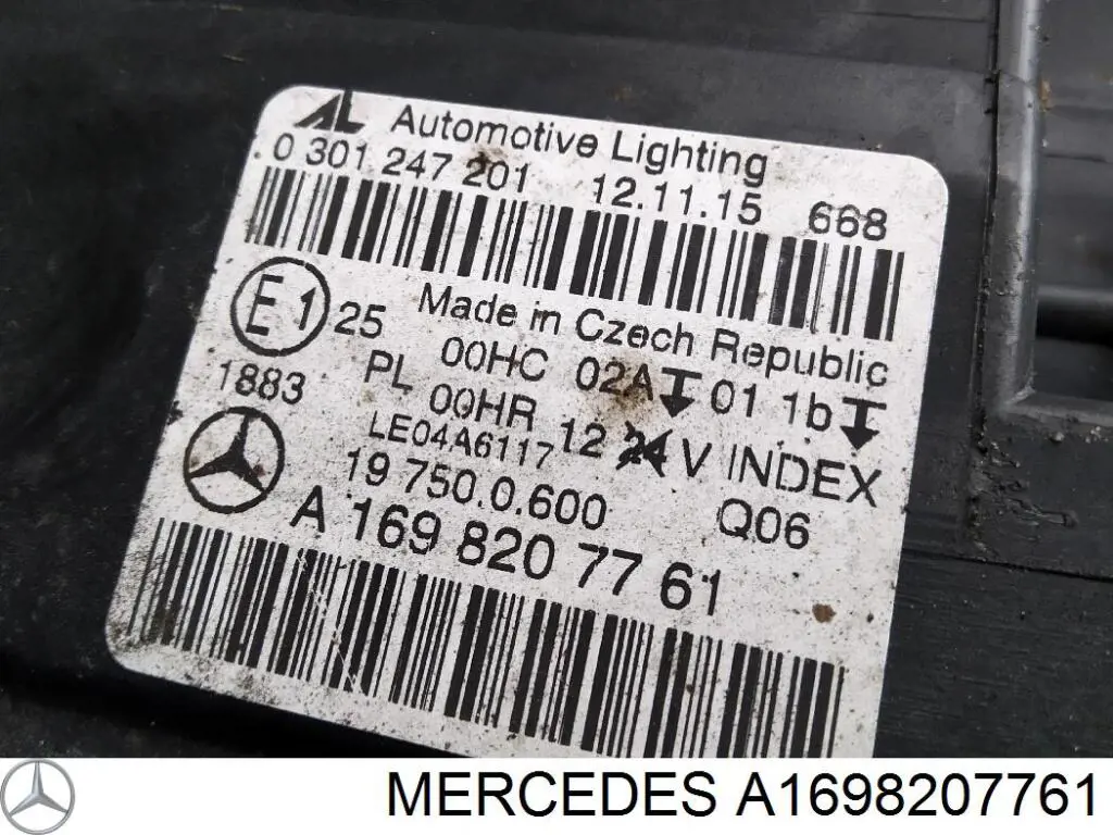 Faro Mercedes A1698207761 precio, desde 158,54 EUR