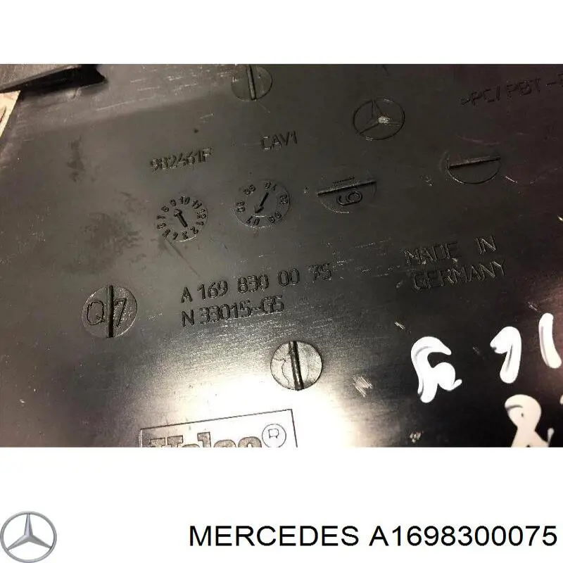 A1698300075 Mercedes Tapón lateral de cubrejunta